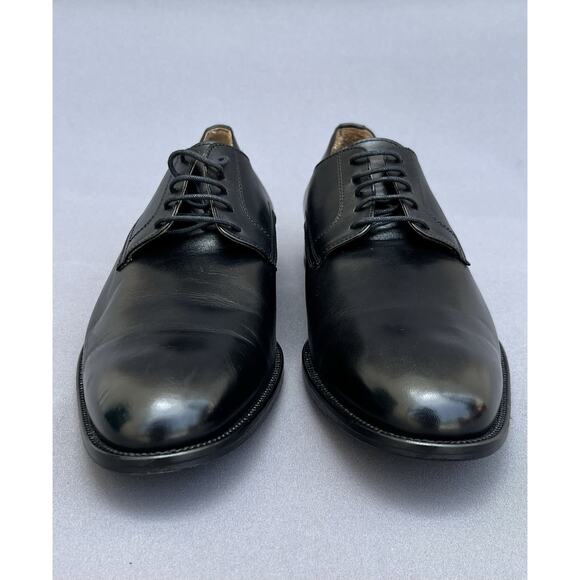 TO BOOT NEW YORK Declan Black Calf Derby Dress Shoes 12 US Size NEW main image 6